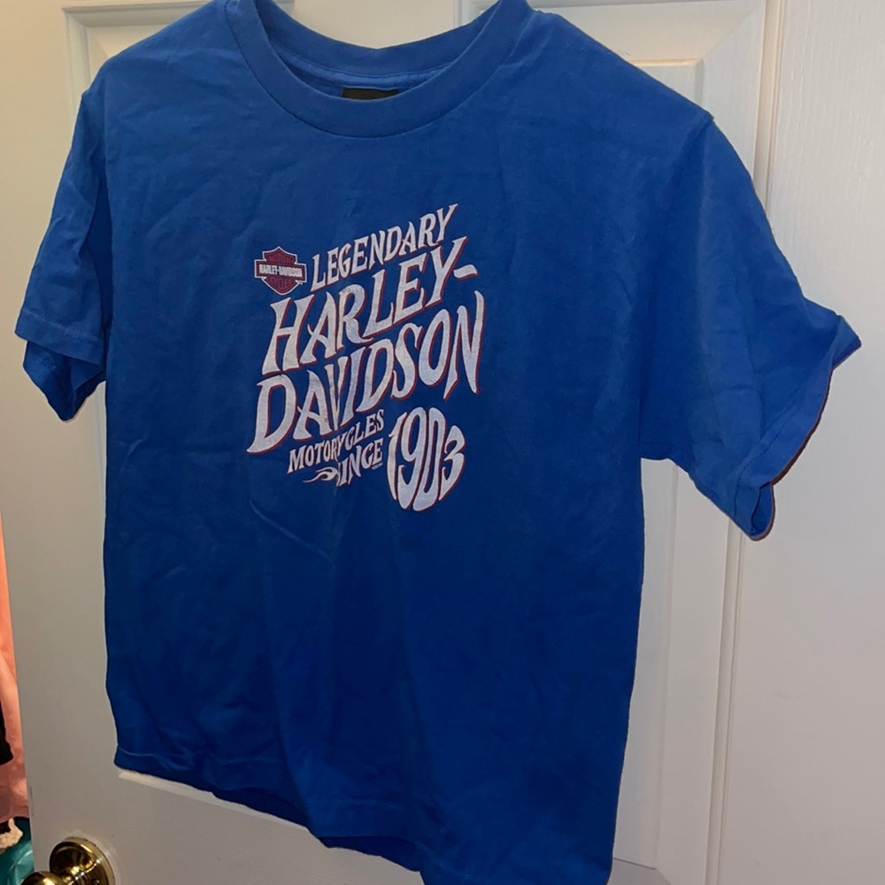 Blue Harley D T